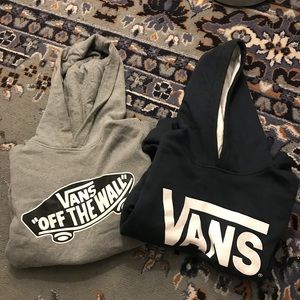 VANS LOT OF 2 hoodies